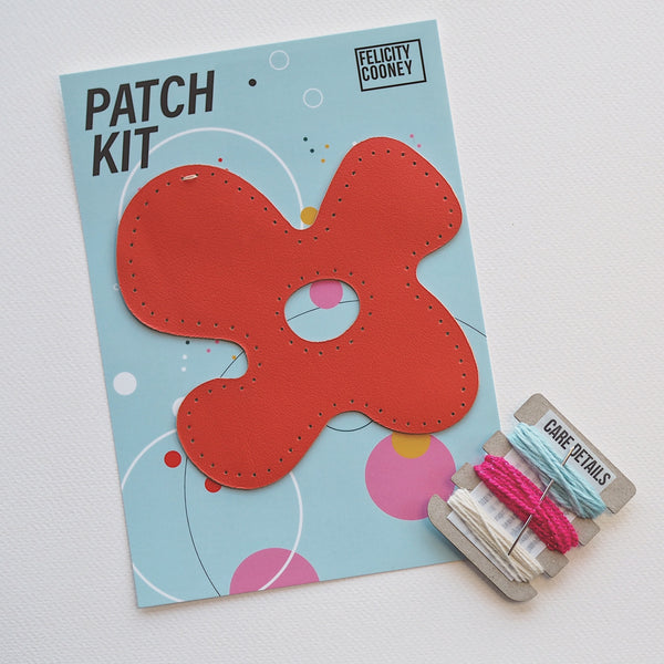 Red XL Flower Patch – Felicity Cooney